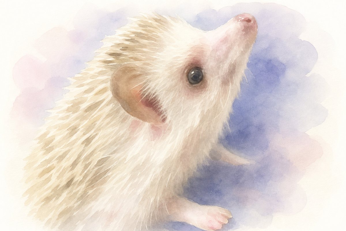 水彩風で描いた小鳥・小動物のイラスト